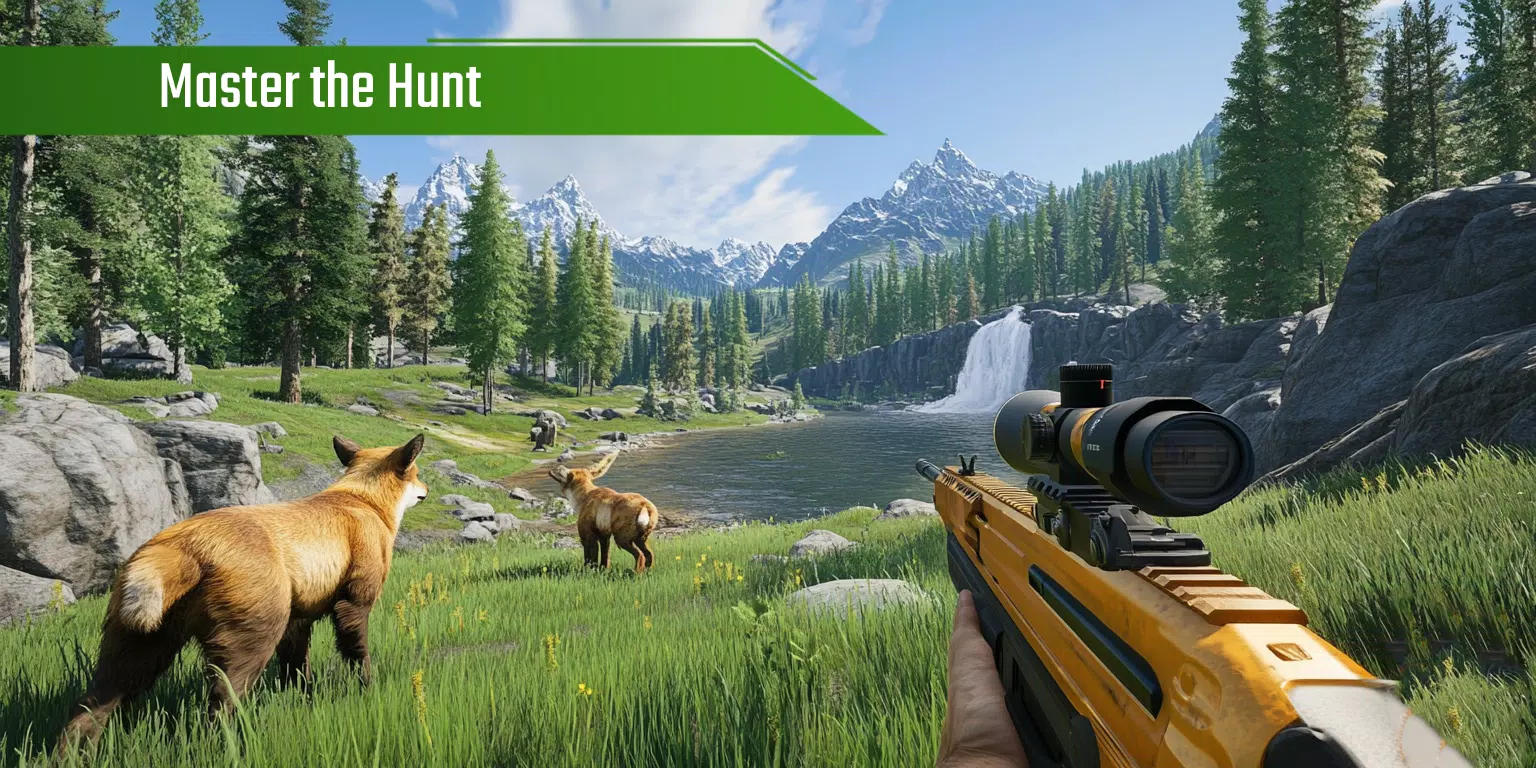 Sniper hunting jungle animals captura de pantalla 