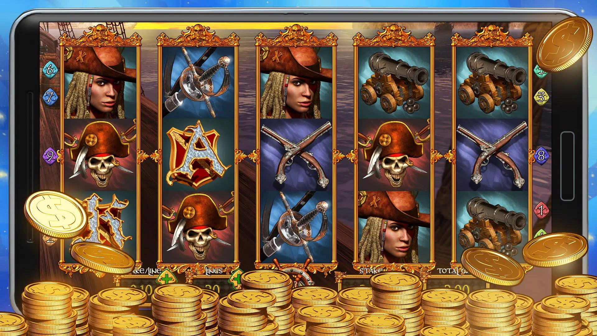 Pirate Slots: VR Slot Machine应用截图第1张