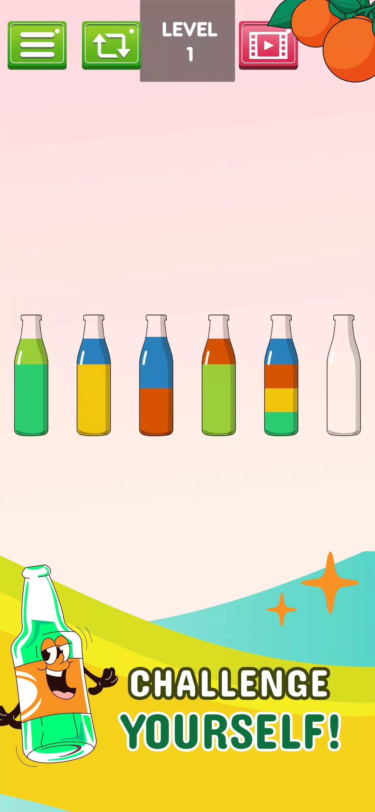 Soda Water Sort Puzzle: Color Screenshot 3