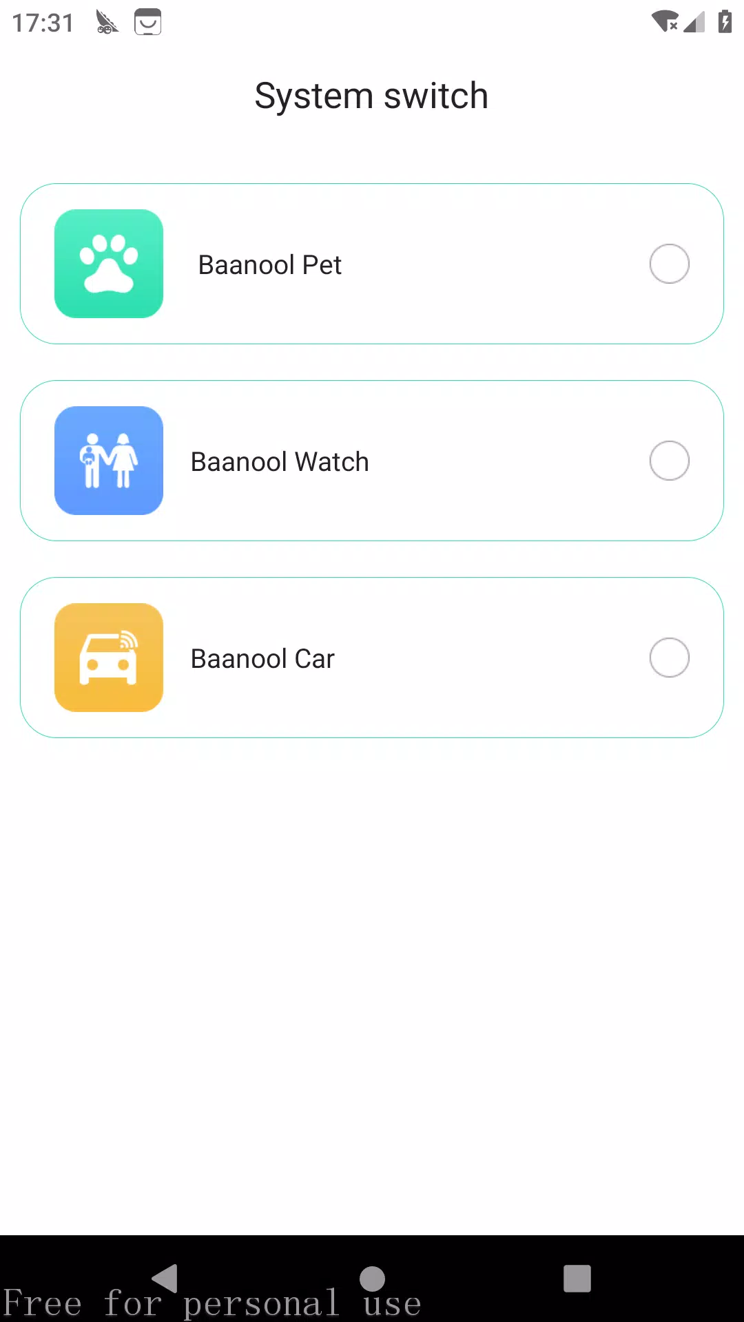 BAANOOL IOT Captura de pantalla 1