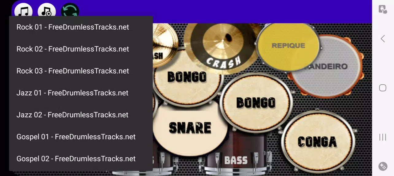 Drum Studio: Bateria Virtual Screenshot 4