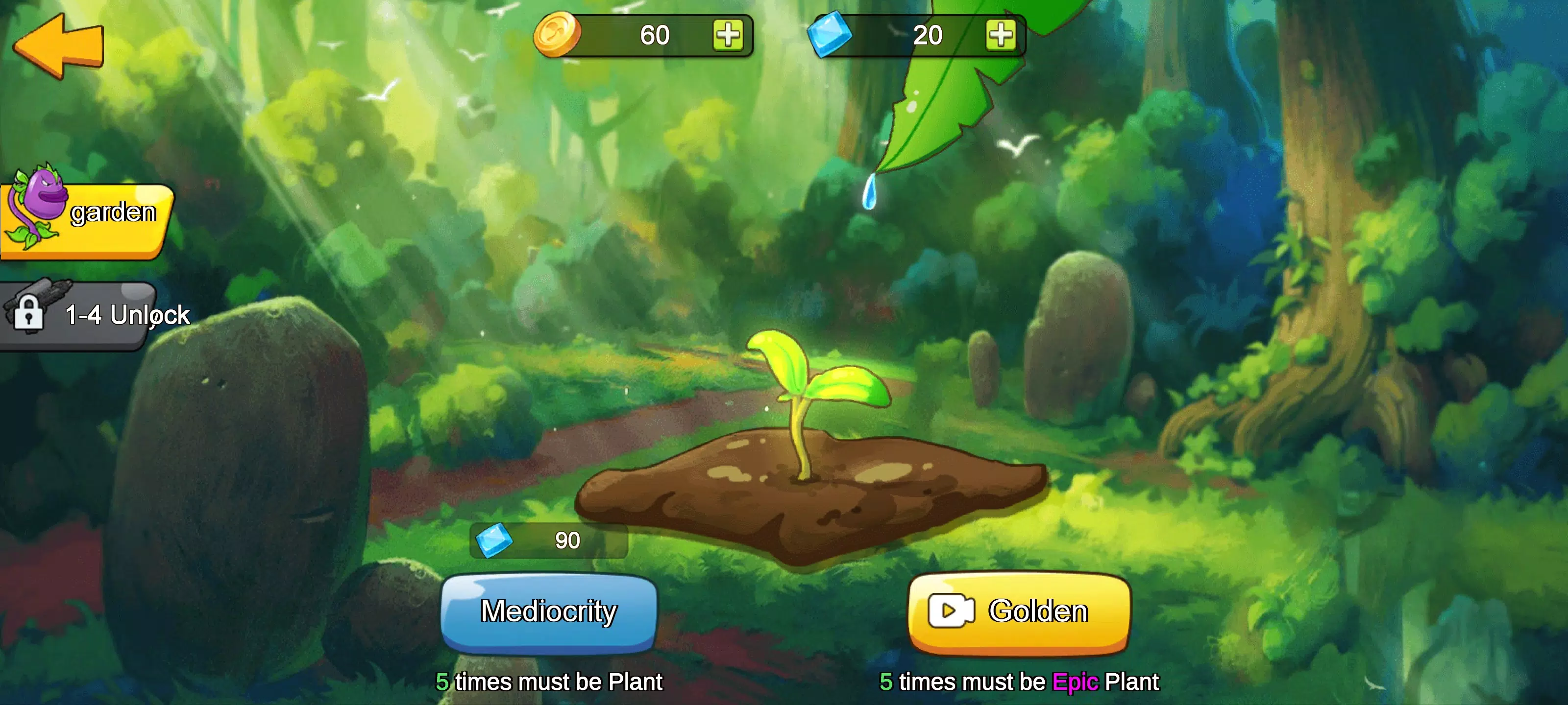 Screenshot Merge Plants – Defense Zombies 2