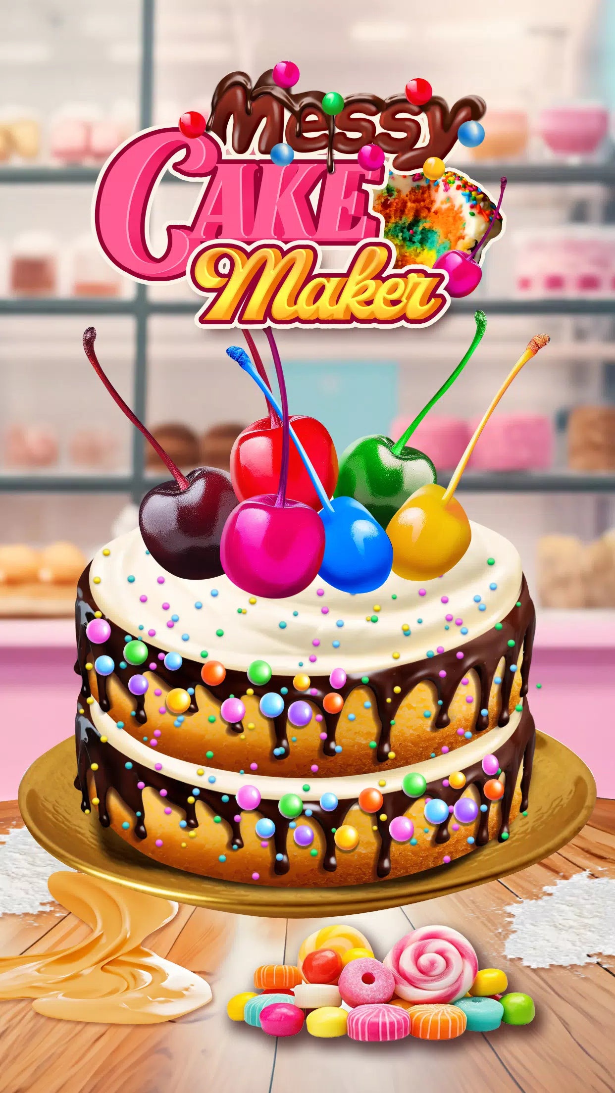 Messy Cake Maker captura de pantalla 