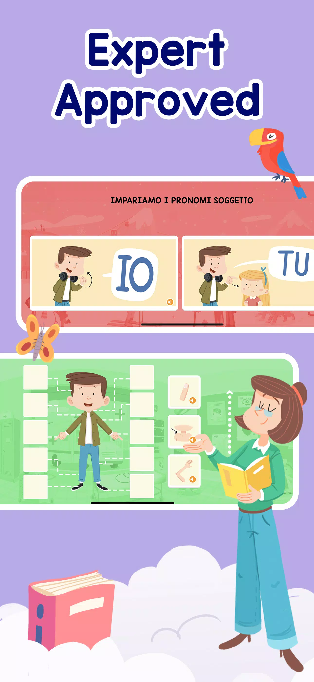 Screenshot LANGUAKIDS: Italian for kids 4