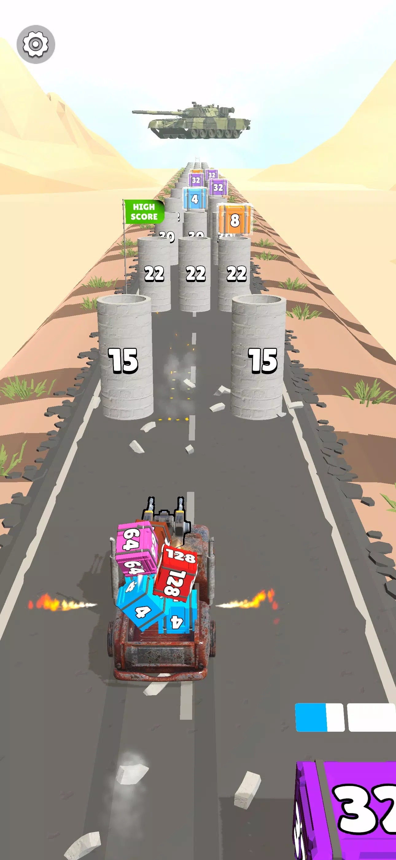 Screenshot Car Rush 2048 3