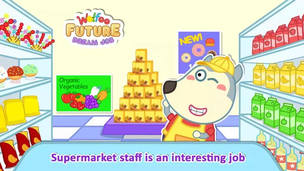 Wolfoo: Kid’s Future Dream Job স্ক্রিনশট 2