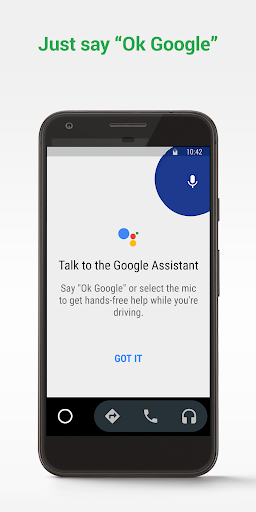 Android Auto – Google Maps, Media & Messaging экрана 2