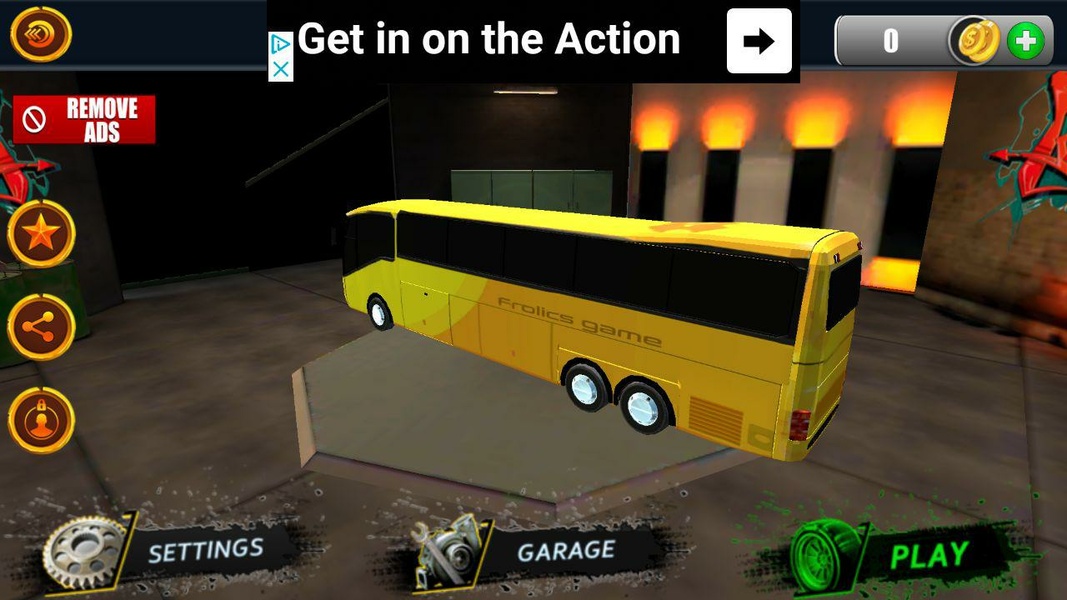 Modern Bus Drive Parking 3D экрана 3