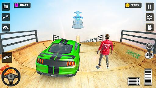 Mega Ramp Car Stunts-Car Game captura de pantalla 