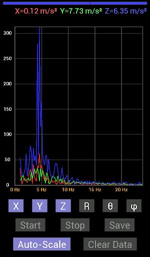 Accelerometer Meter zrzut ekranu 4