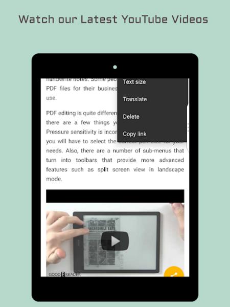 Screenshot News by Good e-Reader 3