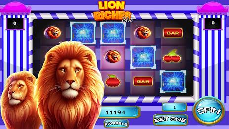 Lion Riches Slot Скриншот 1