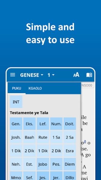 Screenshot The Bible in Sepedi 1