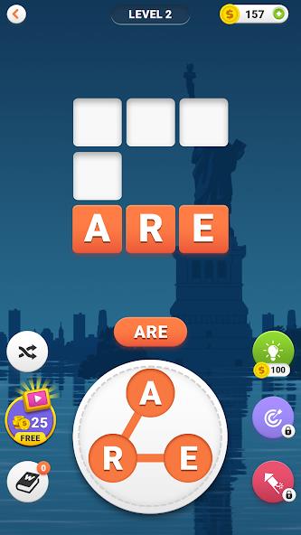 Word Search: Crossword puzzle Mod Screenshot 1