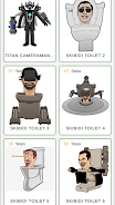 How to draw skibibi toilet ảnh chụp màn hình 1