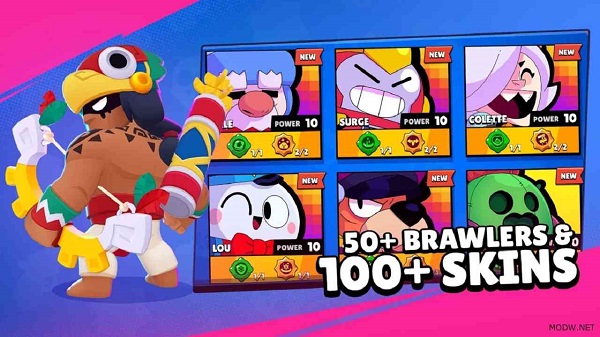 YKV Menu Brawl Stars ဖန်သားပြင်ဓာတ်ပုံ 1