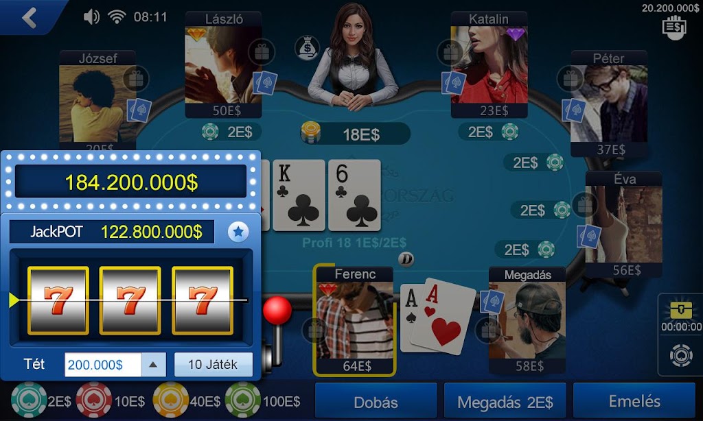 Póker Magyarország应用截图第3张