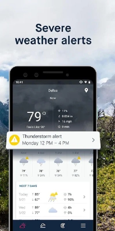 WeatherPro ekran görüntüsü 4