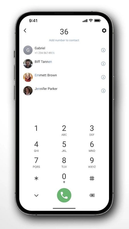 Right Dialer screenshot 1