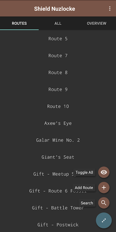 Route Chart - Nuzlocke Tracker - No Ads captura de pantalla 