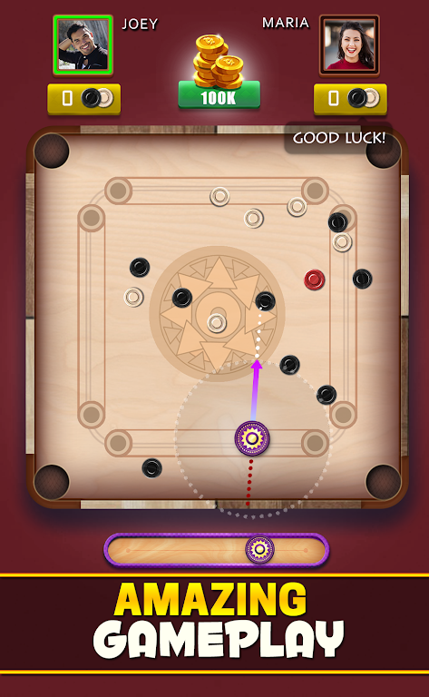 Carrom Master: Board Disc Pool screenshot 1