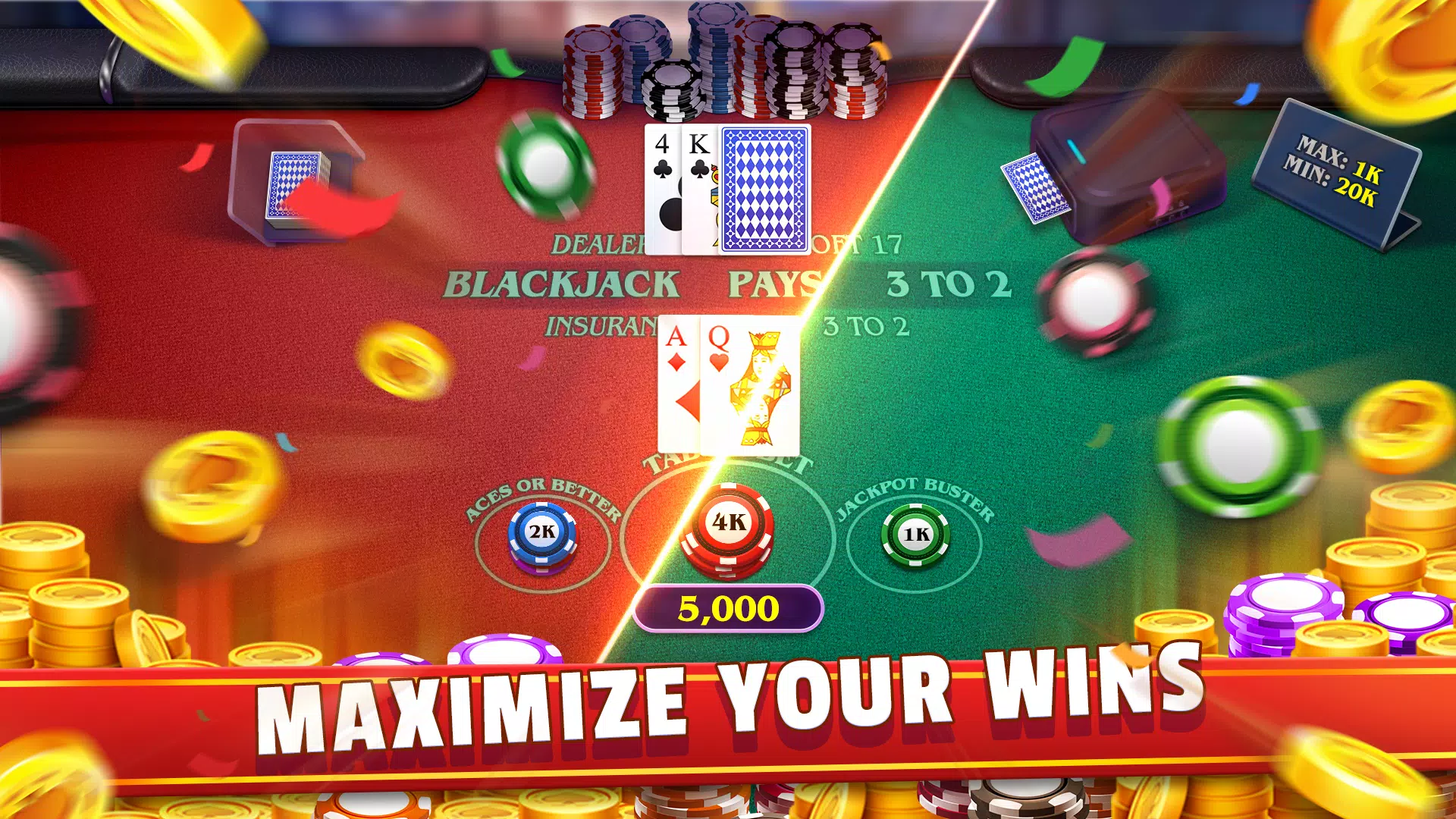 Modern Blackjack screenshot 3