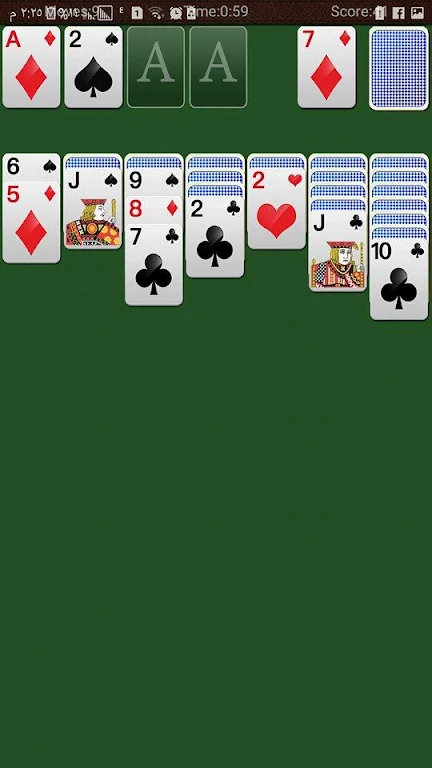 Solitaire New by Mo7mad screenshot 2