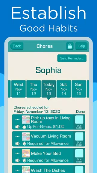 Chores & Allowance Bot Screenshot 4