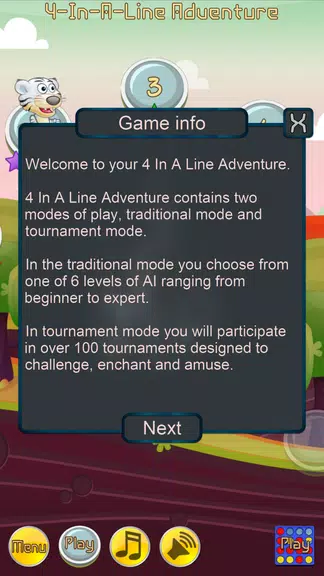 4 In A Line Adventure zrzut ekranu 2