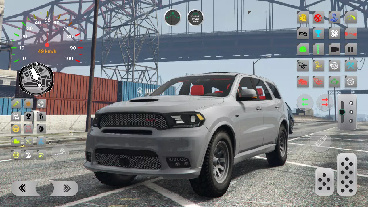 Driving Dodge Durango SRT Race captura de pantalla 