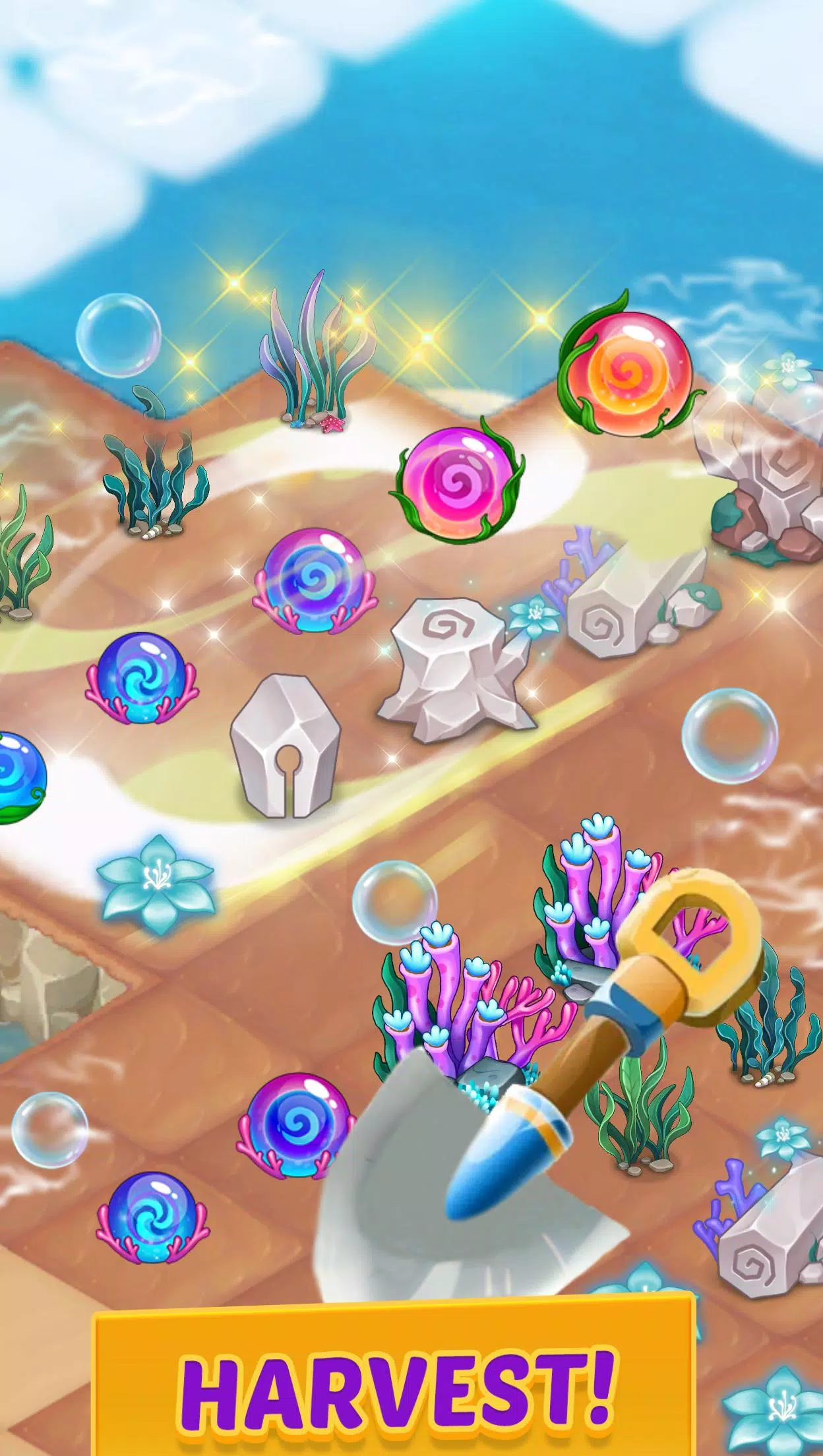 Merge Mermaids-magic puzzles экрана 2