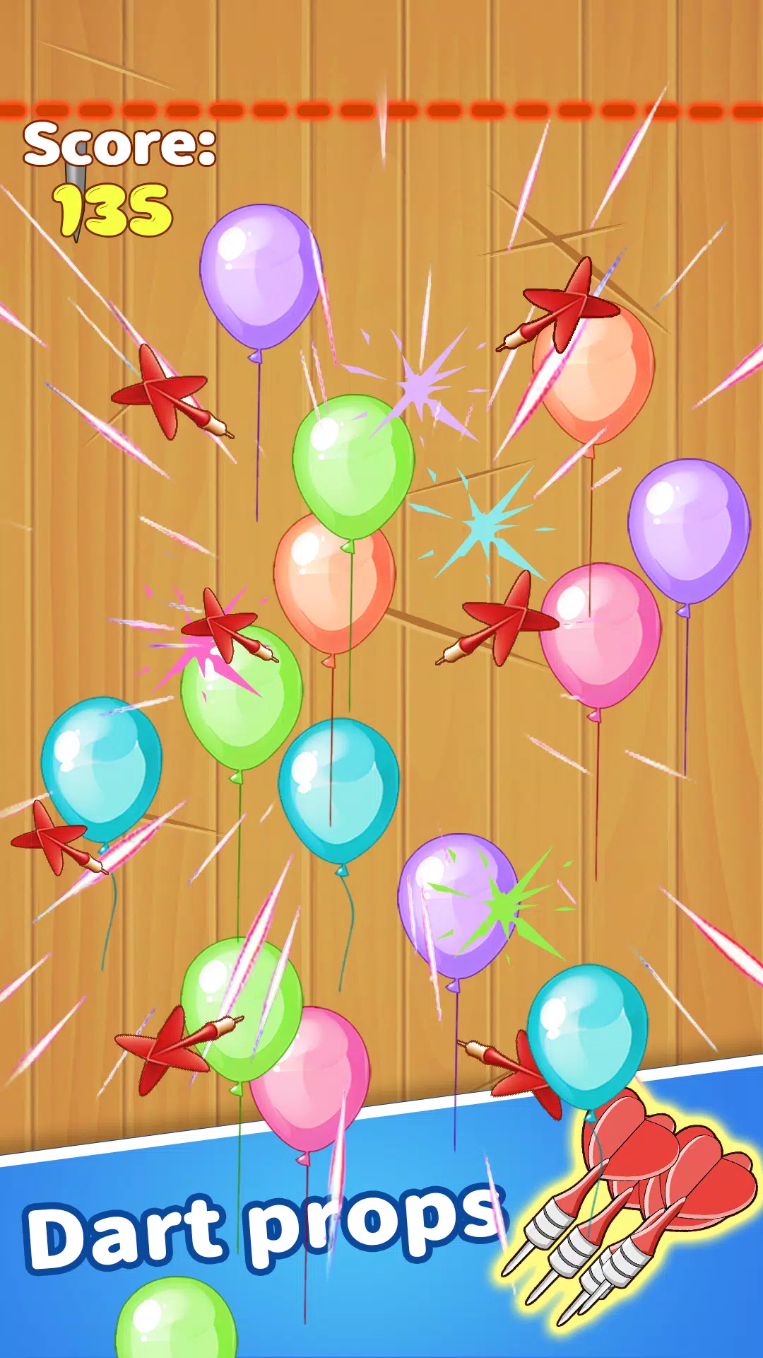 Crazy Breaking Balloons ảnh chụp màn hình 4