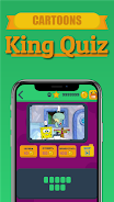 King Quiz: Cartoon Photos Quiz screenshot 1