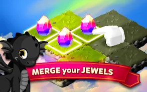 Merge Jewels: Gems Merger Game zrzut ekranu 1