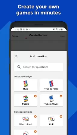 Kahoot Play & Create Quizzes Screenshot 3