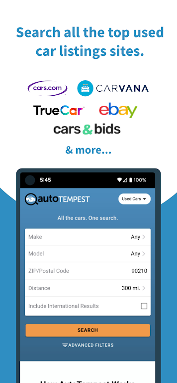 AutoTempest - Car search ảnh chụp màn hình 1