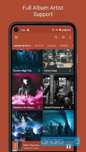 GoneMAD Music Player (Trial) экрана 2