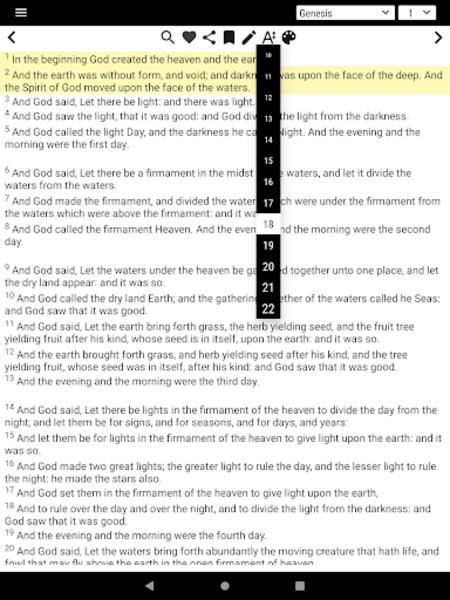 King James Version + Apocrypha স্ক্রিনশট 4