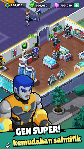 Idle Superpower School Mod screenshot 2