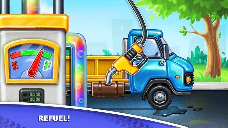 Kids truck games Build a house应用截图第3张