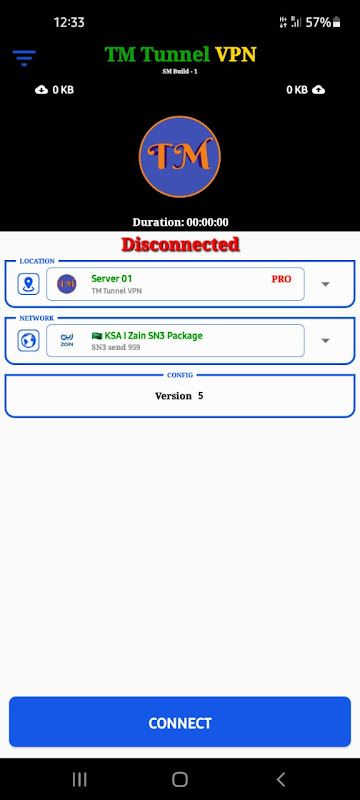 Screenshot TM Tunnel VPN 1