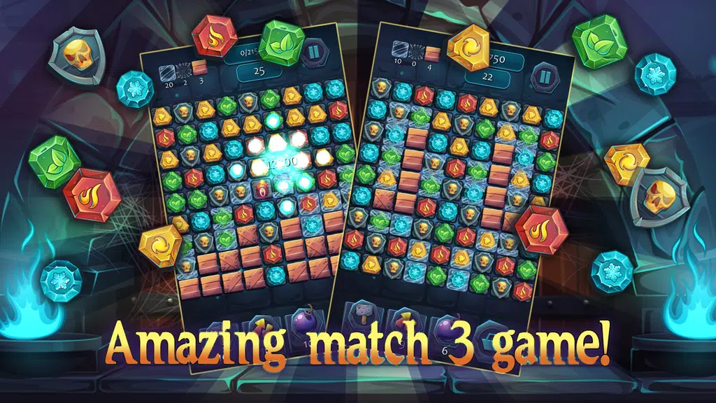 Secrets of the Castle Match 3 ဖန်သားပြင်ဓာတ်ပုံ 1