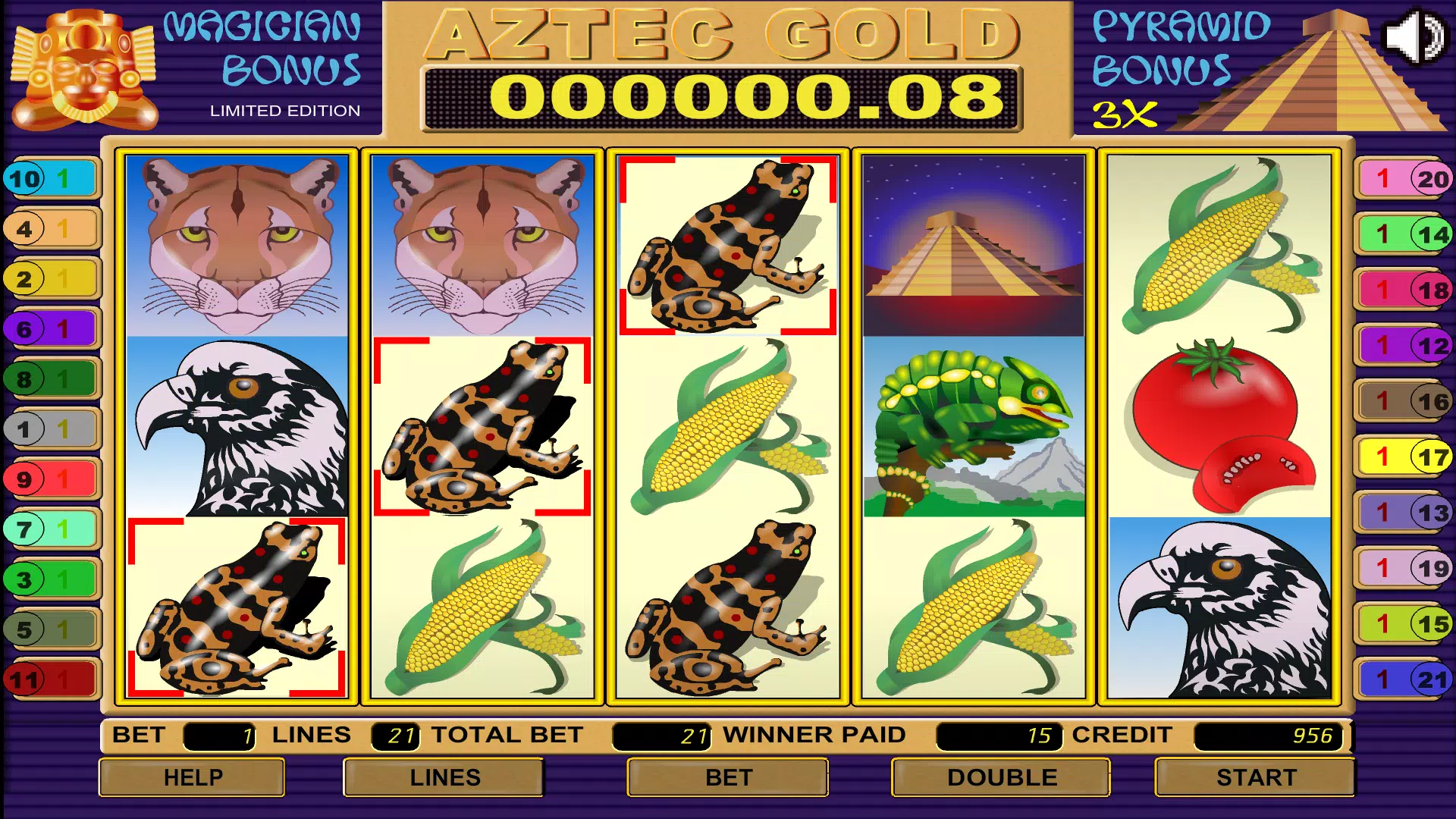 Aztec Gold II screenshot 1