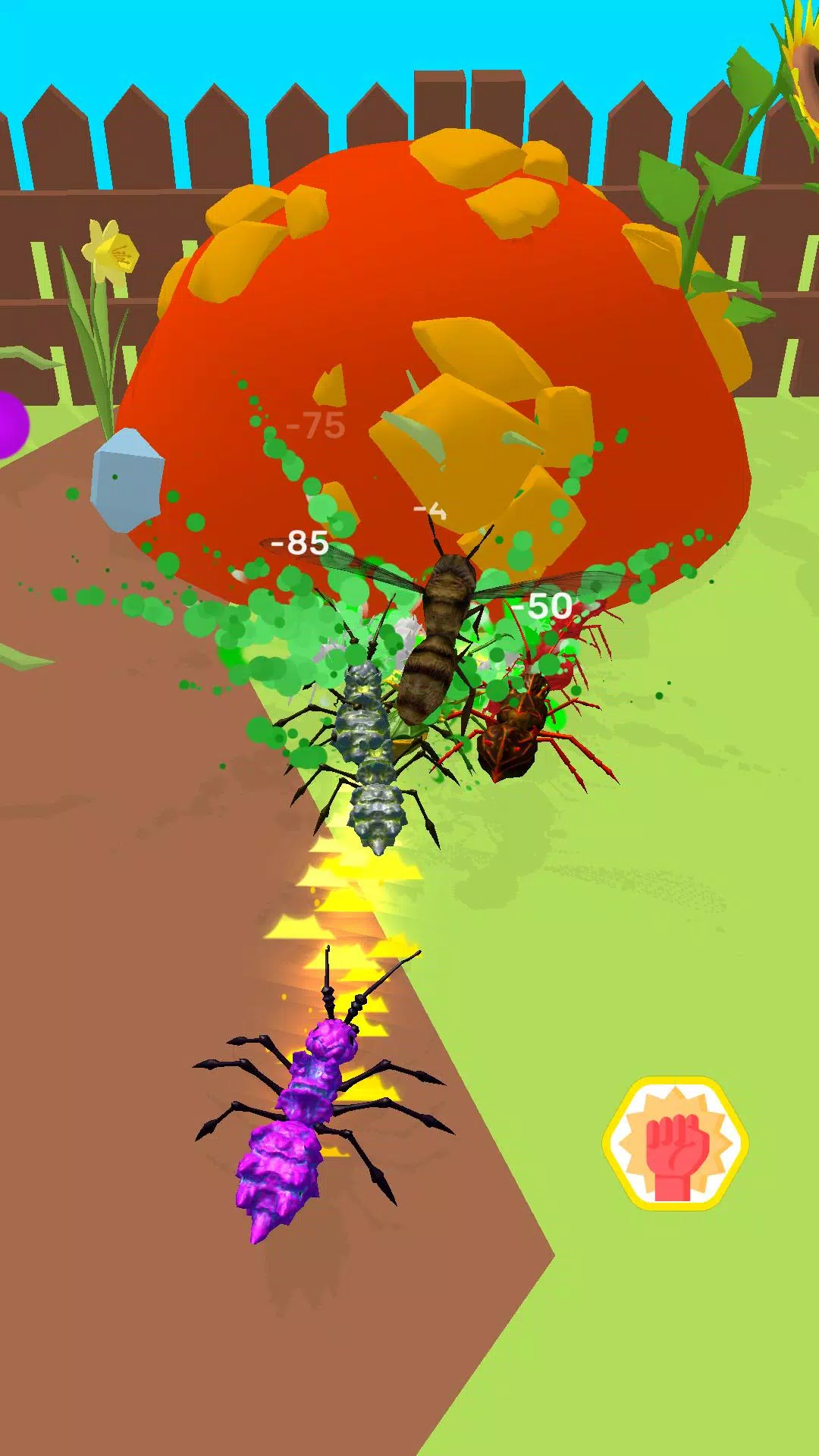 Screenshot Bug Survivor: Ants Clash 4