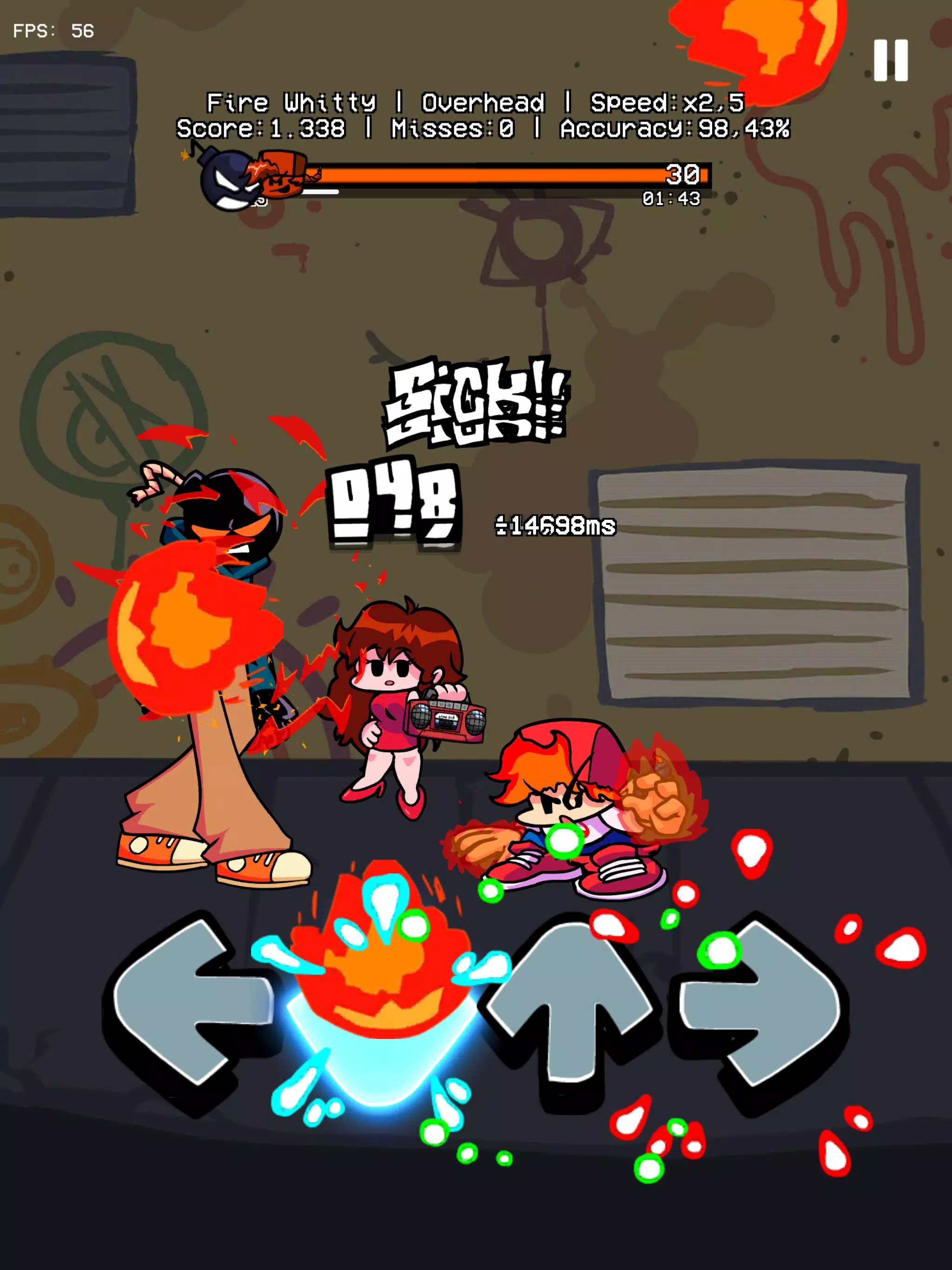 Music Battle Fire Fight Whitty screenshot 4