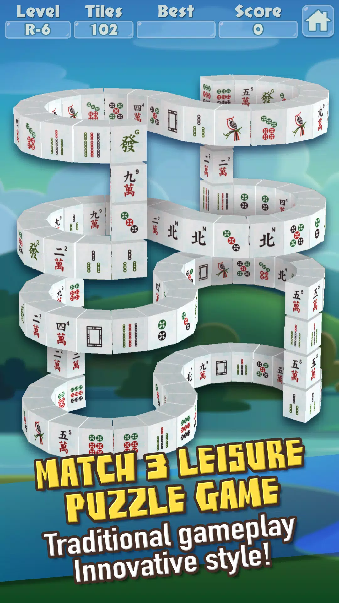 Screenshot 3D Mahjong Triple Tile Match 1