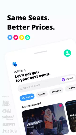 Screenshot TickPick - Live Event Tickets 1