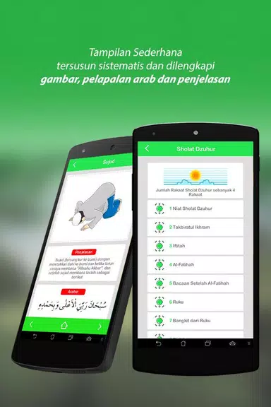 Tuntunan Sholat Lengkap +audio Screenshot 2