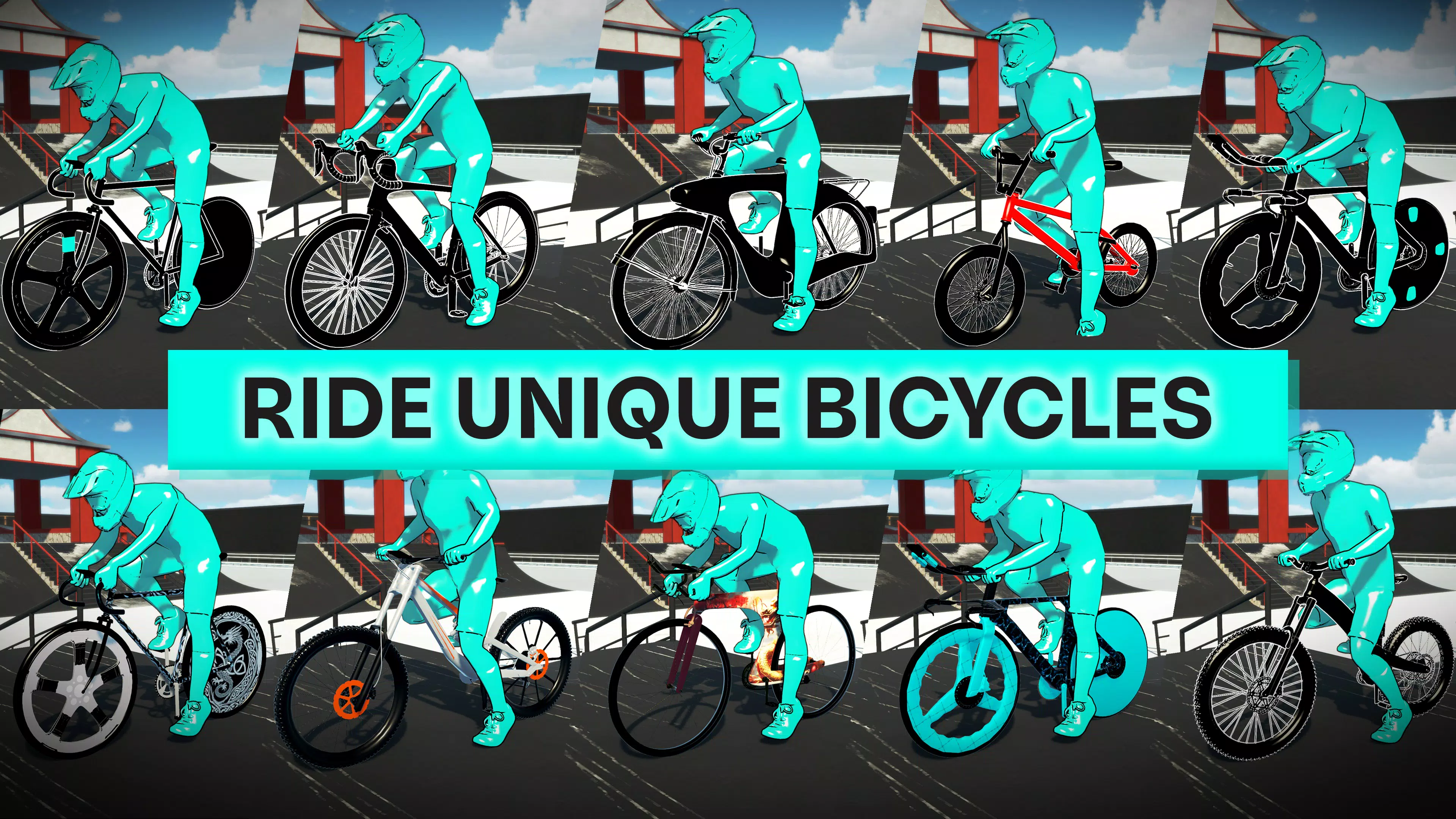 Bicycle Extreme Rider 3D screenshot 3