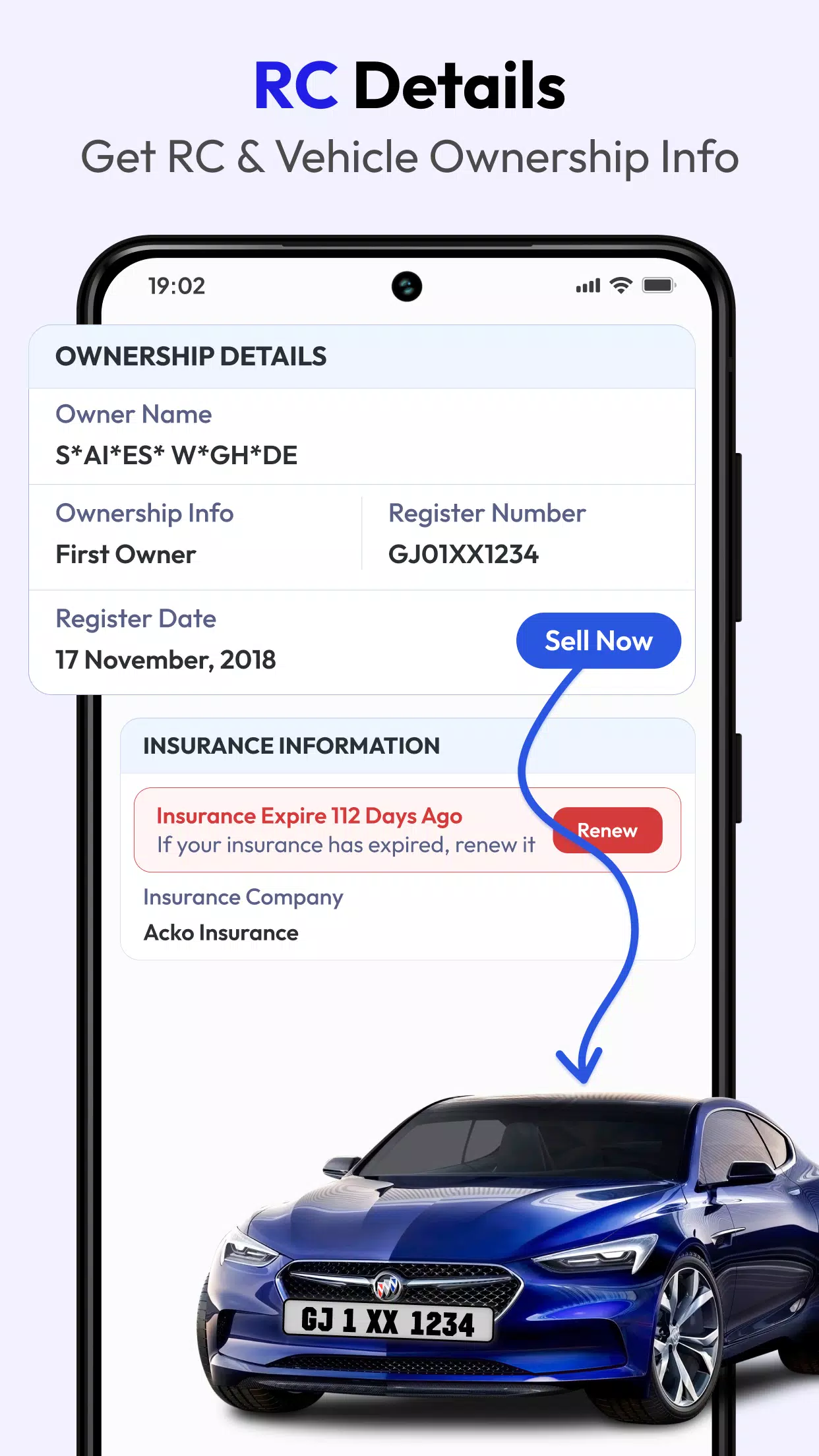 Screenshot RTO Vehicle Info 2